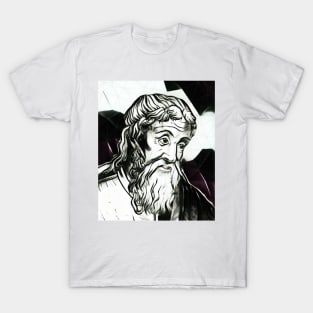 Strabo Black And White Portrait | Strabo Artwork 3 T-Shirt